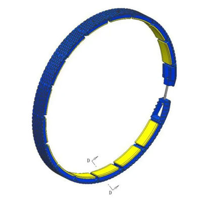 16inch - 24のインチのパンクしたタイヤの保護は365/85R20操業平らなタイヤ システムにバンドを付ける