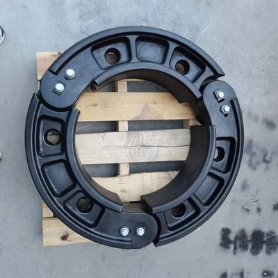 重荷トラック用のフラットタイヤ挿入装置