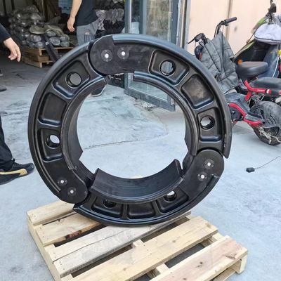 Runflatは最大耐久性のために 軍事工学級の合成材料を挿入します